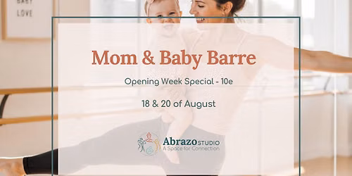 Mum & Baby Barre Trial Classes | Opening Week Special (\u20ac10)