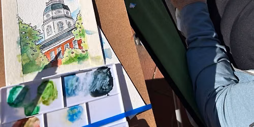 "Painting the Town" An Urban Watercolor Painting Experience