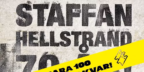 Staffan Hellstrand 70 \u00e5r! 