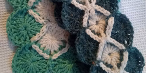 Bavarian Crochet Workshop with Margaret Arscott on Sunday 10th May, 2026 10.30 - 2.30pm