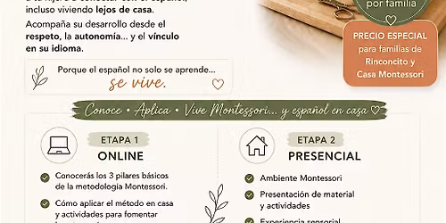 Montessori y espa\u00f1ol en casa