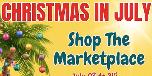 Christmas in July Shopping