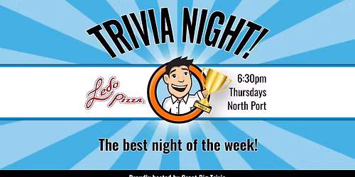 Trivia Night @ Ledo Pizza | Fun Times in North Port
