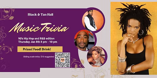 Music Trivia - 90's Hip Hop and R&B edition