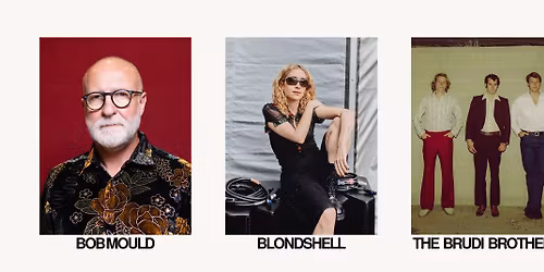SMooCH 2025 Bob Mould, Blondshell, The Brudi Brothers