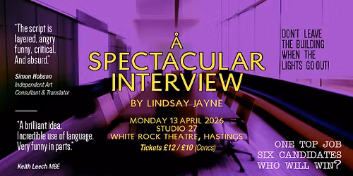 A Spectacular Interview