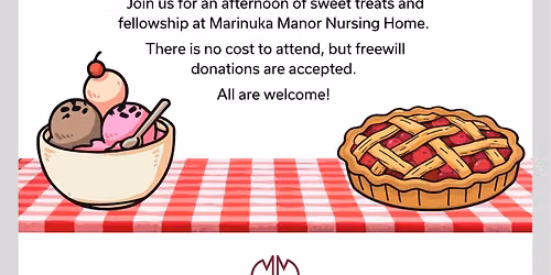 Marinuka Manor Auxiliary Pie and Ice Cream Social
