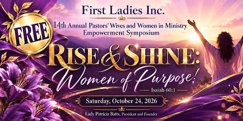 14th Annual Pastors' Wives and Women in Ministry Empowerment Symposium