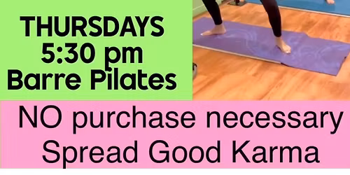 FREE Barre Pilates Class