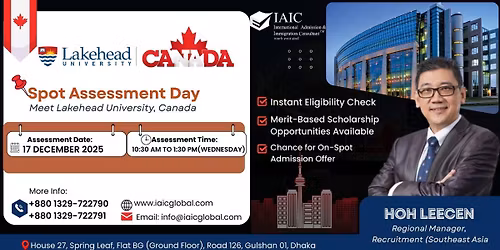 ON SPOT ADMISSION ASSESSMENT AT LAKE HEAD UNIVERSITY