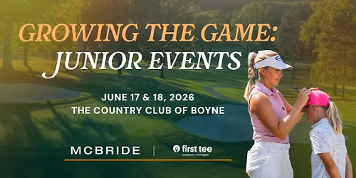 Growing the Game: Junior Clinic and Pro-Junior Tournament