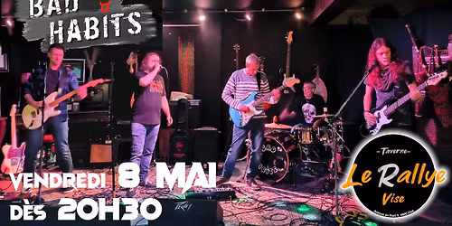 Concert des Bad Habits Au Rallye \u00e0 Vis\u00e9