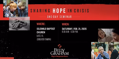 Sharing Hope in Crisis - Live Seminar