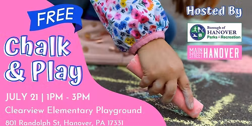 Chalk & Play with Miss Moriah