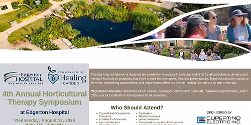 4th Annual Horticultural Therapy Symposium