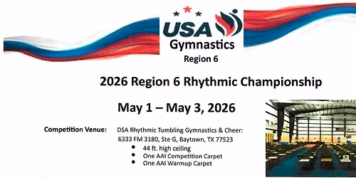 DSA Rhythmic Region 6 Championship\/Invitational 2026