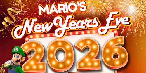 \ud83c\udf55\ud83c\udf89 Mario\u2019s New Year\u2019s Eve Pizza Party\ud83c\udf89\ud83c\udf55
