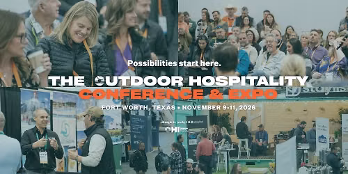 The 2026 Outdoor Hospitality Conference & Expo\u00ae(OHCE\u00ae)