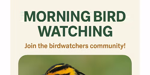 Morning Bird Watching at Sylvan Abbey Memorial Park