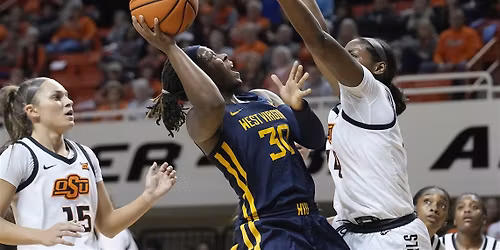Oklahoma State Cowgirls at West Virginia Mountaineers Womens Basketball at Hope Coliseum
