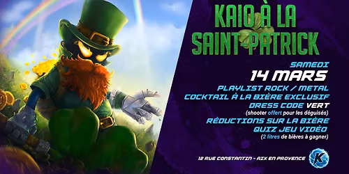 Kaio \u00e0 la Saint-Patrick