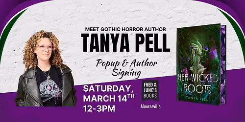 Gothic Horror Author Popup: Tanya Pell