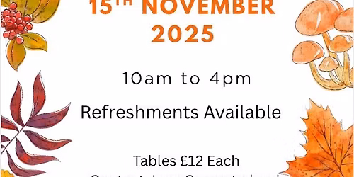 Autumn Table Top & Craft Fair