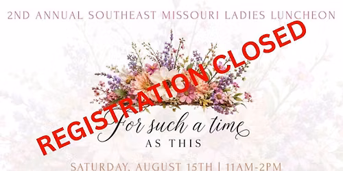2nd Annual Southeast Missouri Ladies Luncheon
