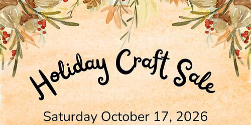 Holiday Craft Sale