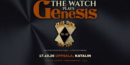 The Watch plays Genesis "Tales from 1970-76" | Uppsala