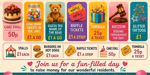 CATHEDRAL CARE HOME, SUMMER FETE 2026!