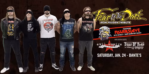 Fear Of The Dark [Maiden tribute] \u2022 Evil Empire [RATM] \u2022 Souls Of Black [Testament] at Dante's