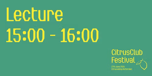 Lecture: 15:00 - 16:00