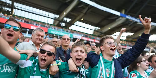 SV Werder Bremen vs Hamburger SV at Weserstadion