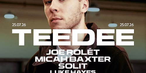TEEDEE | Groovebox at Binks Yard