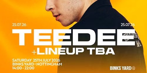 TEEDEE | Groovebox at Binks Yard