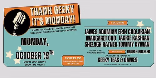 TGIM - Thank Geeky It's Monday