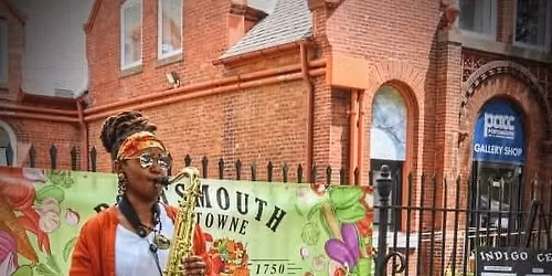 Sidewalk Series - Indigo Celeste at the Portsmouth Olde Towne Farmers Market!