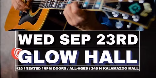 Glenn Jones, Liam Grant, and Kalamazoo Drone Society at Glow Hall