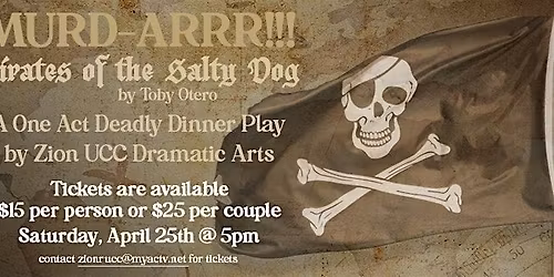 Murd-arrr!!! Pirates of the Salty Dog - Dinner Theatre