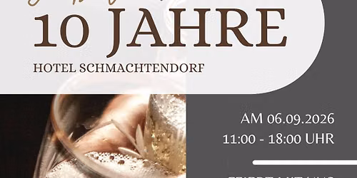 10 Jahre Jubil\u00e4um Hotel Schmachtendorf