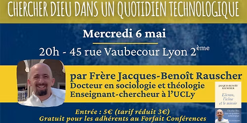 Les Conf' du Simone #15 : Comment chercher Dieu dans un quotidien technologique ?