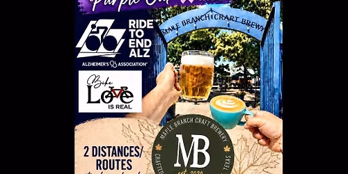 Purple Out Ride - OCT 11th @ Maple Branch