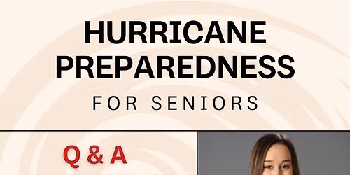 Hurricane Preparedness for Seniors