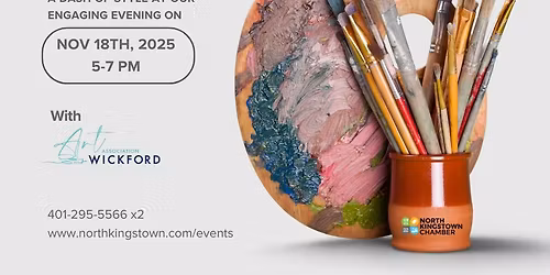 Engaging Evening at the Wickford Art Association