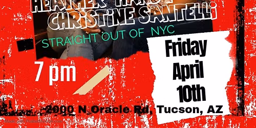 Heather hardy and Christine Santelli at The Jack Rabbit Lounge