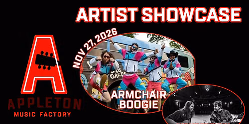 Armchair Boogie with Wonderfunk Black Friday Celebration at Appleton Music Factory