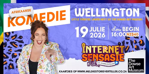 Mel die Storieverteller - LITTLE THEATRE, WELLINGTON - Internet Sensasie 