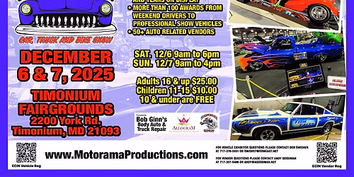 East Coast Indoor Nationals - Car, Truck,& Bike Show