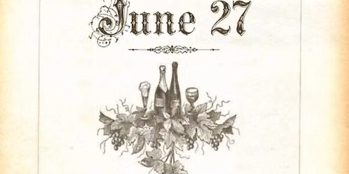 June 27 Pop-up Wine Bar